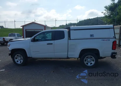 2022 Chevrolet Colorado 4Wd Long Box Wt z USA, uszkodzony, nr VIN 1GCHTBEN9N1184219